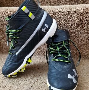 Under Armour baseball shoes for boy.